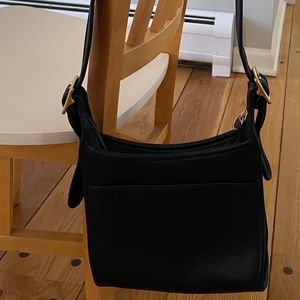 Coach Navy Leather Crossbody Bag